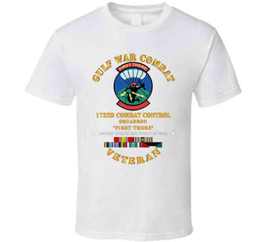 Usaf - Gulf War Combat Vet - 1722d Combat Control W Gulf Svc X 300 T Shirt