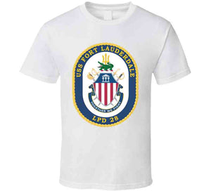 Navy - Uss Fort Lauderdale (lpd-28) Wo Txt X 300 T Shirt