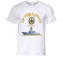 Load image into Gallery viewer, Navy - Destroyer - Uss John S Mccain - Ship T Shirt
