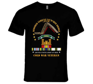 Armoured Vehicle Launcher Bridge (avlb)  - Launching - W  Koreatab - Cold War Vet X 300 T Shirt