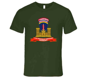 Army - 7th Engineer Brigade W Tab - Germany - Eng  Br - Ribbon X 300 T Shirt