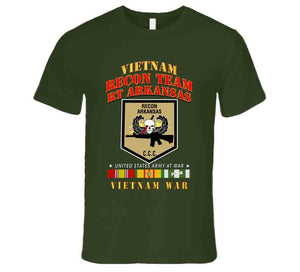 Recon Team -  Recon Team - Rt Arkansas - Vietnam War W Vn Svc Hoodie