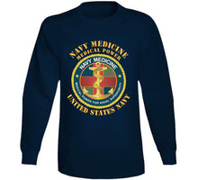 Load image into Gallery viewer, Navy Medicine - Medical Power For Naval Superiority X 300 T Shirt
