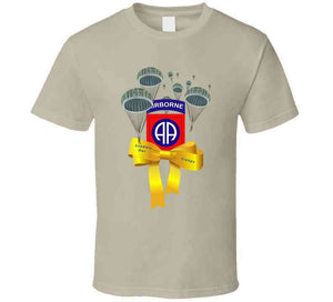 Army - Yellow Ribbon - Support Our Troops - 82nd Airborne w Jumpers T Shirt