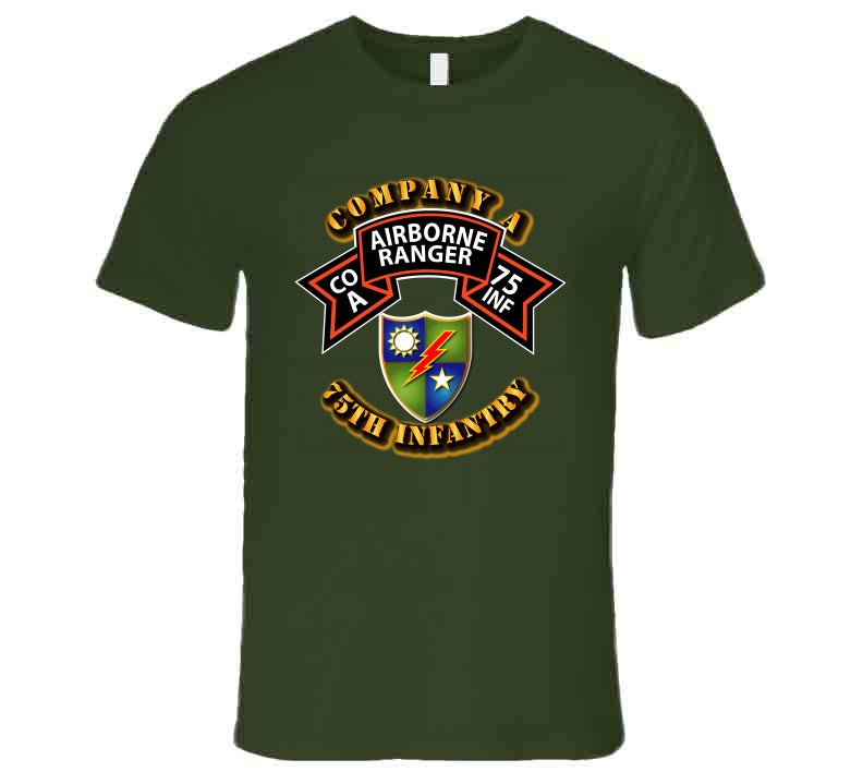 Co A 75th Infantry Ranger Shirt | Merrill's Marauders WWII – MIP Brand ...