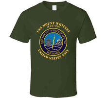 Load image into Gallery viewer, Navy - Uss Mount Whitney (lcc-20) X 300 T Shirt
