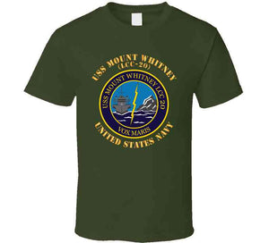 Navy - Uss Mount Whitney (lcc-20) X 300 T Shirt