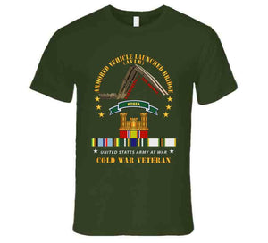 Armoured Vehicle Launcher Bridge (avlb)  - Launching - W  Koreatab - Cold War Vet X 300 T Shirt