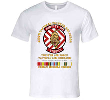 Load image into Gallery viewer, Usaf - 430th Tfs - 12th Af - Cuban Missile Crisis W Afem Cold Svc T Shirt
