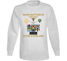 Load image into Gallery viewer, Maj Quattlebaum Retired W Ribbons T Shirt
