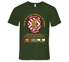 Load image into Gallery viewer, Usaf - 430th Tfs - 12th Af - Cuban Missile Crisis W Afem Cold Svc T Shirt
