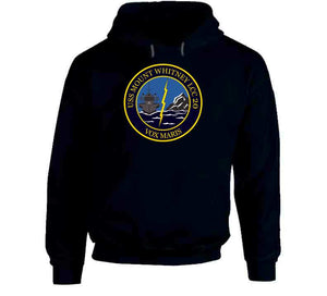 Navy - Uss Mount Whitney (lcc20) - Vox Maris Wo Txt X 300 Long Sleeve T Shirt