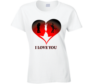 My Valentine Ladies T Shirt