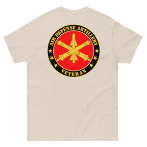 52nd Air Defense Artillery - Veteran - Front Back - Men's heavyweight tee