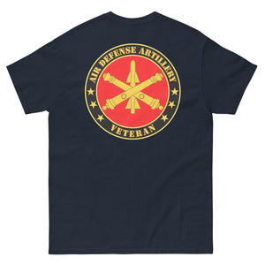 52nd Air Defense Artillery - Veteran - Front Back - Men's heavyweight tee