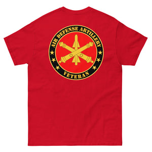 52nd Air Defense Artillery - Veteran - Front Back - Men's heavyweight tee