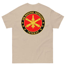 Load image into Gallery viewer, 52nd Air Defense Artillery - Veteran - Front Back - Men&#39;s heavyweight tee
