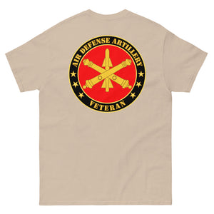 52nd Air Defense Artillery - Veteran - Front Back - Men's heavyweight tee