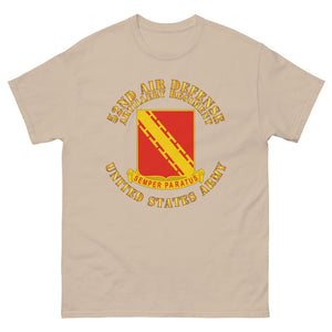 52nd Air Defense Artillery - Veteran - Front Back - Men's heavyweight tee