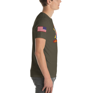 Short-Sleeve Unisex T-Shirt - 56th Field Artillery Command (Pershing)