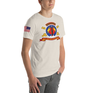 Short-Sleeve Unisex T-Shirt - 56th Field Artillery Command (Pershing)