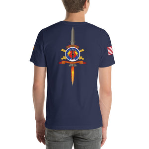 Short-Sleeve Unisex T-Shirt - 56th Field Artillery Command (Pershing)