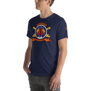 Short-Sleeve Unisex T-Shirt - 56th Field Artillery Command (Pershing)