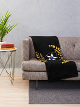 Load image into Gallery viewer, Army - 2nd Infantry Div - Camp Casey Korea - Tong Du Chon Throw Blanket
