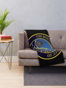 Navy - USS Mount Whitney (LCC20) - Vox Maris wo Txt X 300 Throw Blanket