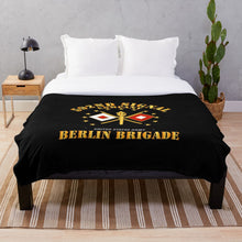 Load image into Gallery viewer, Army - 592d Signal Company - Berlin Brigade Throw Blanket
