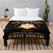 Load image into Gallery viewer, Army - 4th Battalion 6th Infantry - Berlin Brigade X 300 Throw Blanket
