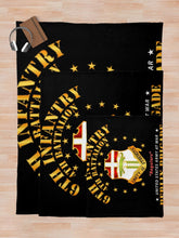 Load image into Gallery viewer, Army - 4th Battalion 6th Infantry - Berlin Brigade X 300 Throw Blanket
