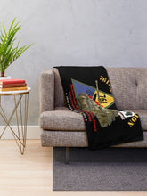 Load image into Gallery viewer, Army - 761st Tank Battalion - Black Panthers - w Tank w SSI WWII EU SVC Throw Blanket
