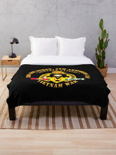 Load image into Gallery viewer, Army - 3rd Squadron, 5th Armored Cav w SVC Throw Blanket
