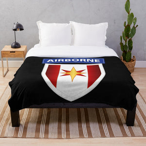 Army - 44th Medical Bde (Airborne) wo Txt Throw Blanket