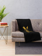 Load image into Gallery viewer, SOF - 2nd Bn 5th SFG Branch wo Txt Throw Blanket
