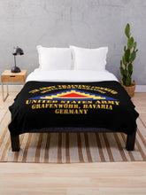 Load image into Gallery viewer, Army - 7th Army Traning Command - GE Throw Blanket
