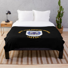 Load image into Gallery viewer, Army - Flash - 3rd Bn 325th Infantry Regiment - Abn - SETAF wo DS Throw Blanket

