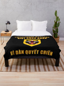 Vietnam - Vietnamese Rangers Throw Blanket