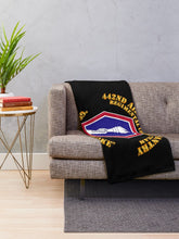 Load image into Gallery viewer, Army - 442nd Airborne Infantry Regimental Combat Team Throw Blanket
