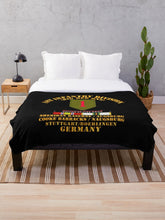 Load image into Gallery viewer, Army - 1st Infantry Division Forward - Germany w COLD WAR SVC Throw Blanket
