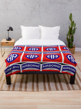 Load image into Gallery viewer, SSI - 82nd Airborne Division wo Txt Throw Blanket
