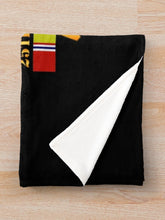 Load image into Gallery viewer, Army - Vietnam Combat Vet - F Co 75th Infantry (Ranger) - 25th ID SSI Throw Blanket
