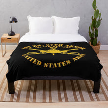 Load image into Gallery viewer, Army - 1st Bn 67th Armor - Armor Branch Throw Blanket
