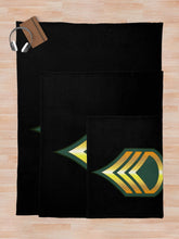 Load image into Gallery viewer, Army - Staff Sergeant - SSG wo Txt Throw Blanket
