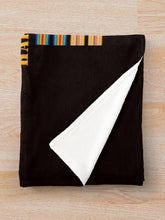 Load image into Gallery viewer, Army - 369th Infantry Regiment - Harlem Hellfighters w Streamers Throw Blanket
