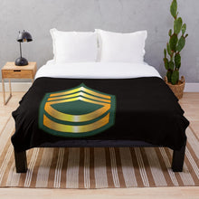 Load image into Gallery viewer, Army - Sergeant First Class - SFC wo Txt Throw Blanket
