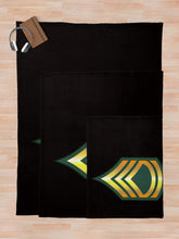 Load image into Gallery viewer, Army - Sergeant First Class - SFC wo Txt Throw Blanket
