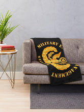 Load image into Gallery viewer, ARNG - Military Emergency Management Specialist - Master - Gold 2 Throw Blanket
