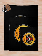 Load image into Gallery viewer, Army - 601st Tank Destroyer Battalion - WWII wo Txt Throw Blanket
